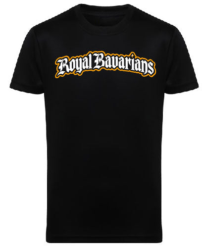 Diamond Pride Kids Premium Functional T-Shirt 2.0 "Füssen Royal Bavarians", Script, schwarz