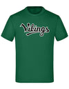 Diamond Pride Kids Premium Light T-Shirt "Kufstein Vikings", Script, dunkelgrün-DIAMOND PRIDE