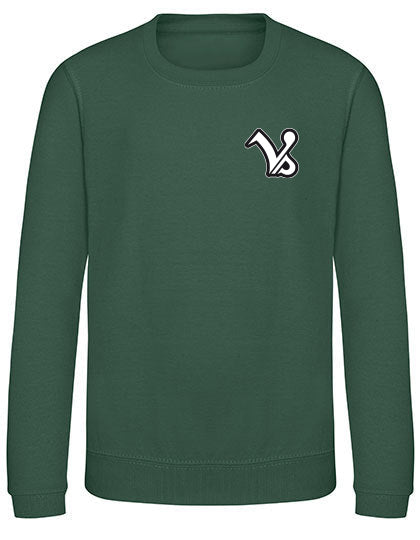 Diamond Pride Kids Premium Sweater „Kufstein Vikings“, VS, dunkelgrün-DIAMOND PRIDE