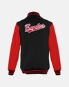 Diamond Pride Kids Varsity College Jacke "Frankfurt Eagles", Crest, schwarz-rot-DIAMOND PRIDE