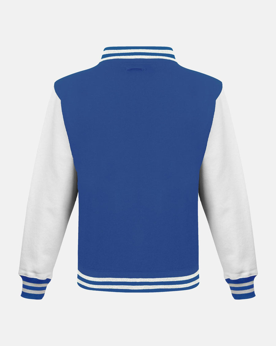 Diamond Pride Kids Varsity College Jacke, royal blau - weiss-DIAMOND PRIDE