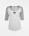 Diamond Pride Ladies 3/4 Contrast Raglan T-Shirt "Stuttgart Reds", weiss-heather grau-DIAMOND PRIDE