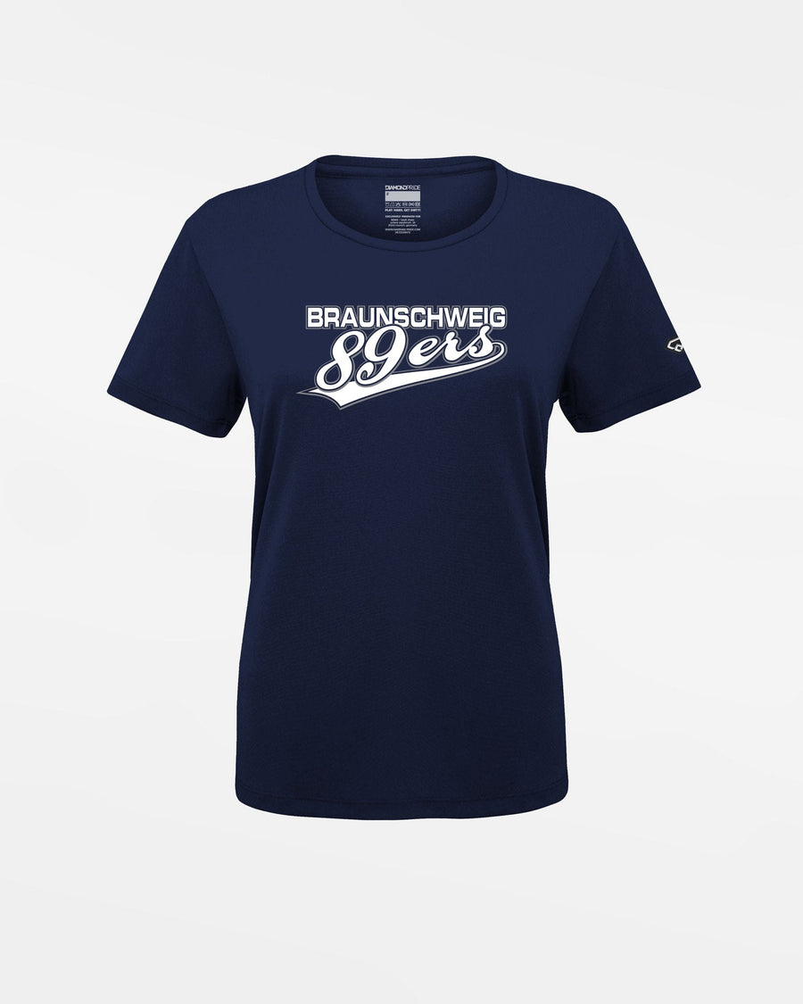 Diamond Pride Ladies Basic Functional T-Shirt "Braunschweig 89ers", 89ers, navy blau-DIAMOND PRIDE