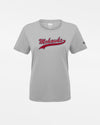 Diamond Pride Ladies Basic Functional T-Shirt "Nagold Mohawks", Script, grau-DIAMOND PRIDE