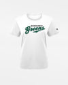 Diamond Pride Ladies Basic Functional T-Shirt "Niederlamitz Greens", Script, weiss-DIAMOND PRIDE