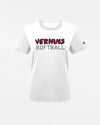 Diamond Pride Ladies Basic Functional T-Shirt "Wesseling Vermins", Old Vermins Softball, weiss-DIAMOND PRIDE