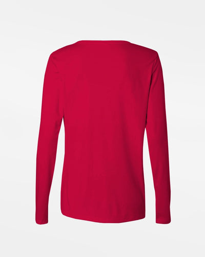 Diamond Pride Ladies Light-Performance Longsleeve Shirt "Hamburg Stealers", rot-DIAMOND PRIDE