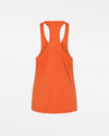 Diamond Pride Ladies Light-Performance Racerback Tank "Laufer Wölfe", W, orange-DIAMOND PRIDE