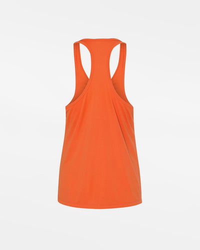 Diamond Pride Ladies Light-Performance Racerback Tank "Laufer Wölfe", W, orange-DIAMOND PRIDE