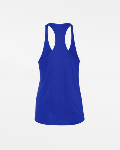 Diamond Pride Ladies Light-Performance Racerback Tank "Laufer Wölfe", Wolf, royal blau-DIAMOND PRIDE