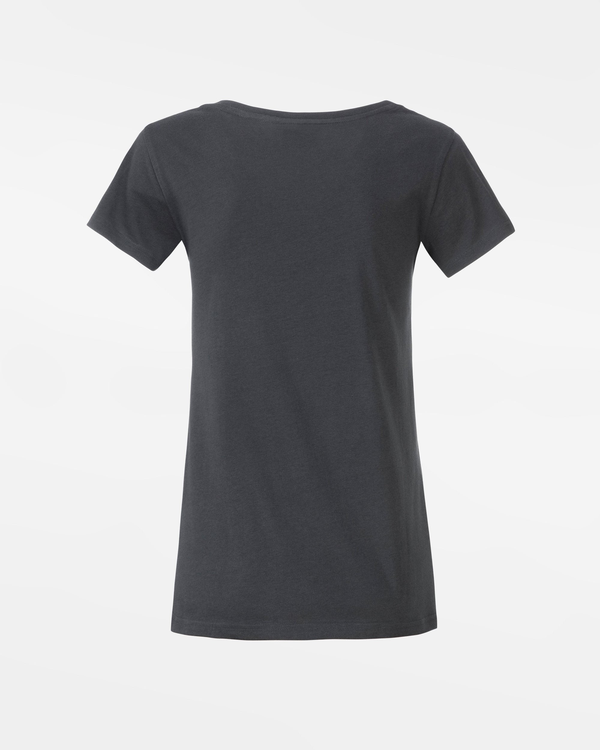 Diamond Pride Ladies Premium Light T-Shirt "Herrenberg Wanderers", Script, dunkelgrau-DIAMOND PRIDE