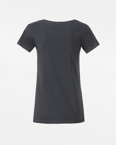 Diamond Pride Ladies Premium Light T-Shirt "Herrenberg Wanderers", Script, dunkelgrau-DIAMOND PRIDE