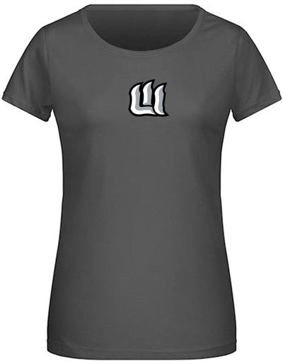 Diamond Pride Ladies Premium Light T-Shirt "Laufer Wölfe", W, schwarz-DIAMOND PRIDE