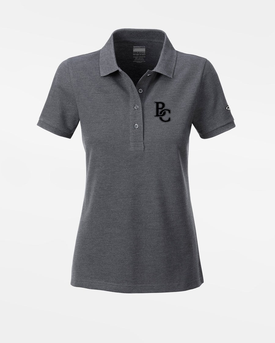 Diamond Pride Ladies Premium Polo-Shirt "Bonn Capitals", BC, heather dunkelgrau-DIAMOND PRIDE