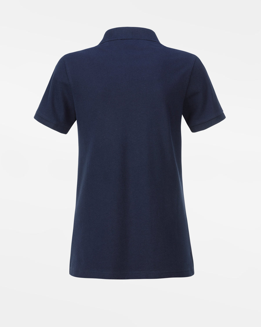 Diamond Pride Ladies Premium Polo-Shirt "Nagold Mohawks", M, navy blau-DIAMOND PRIDE