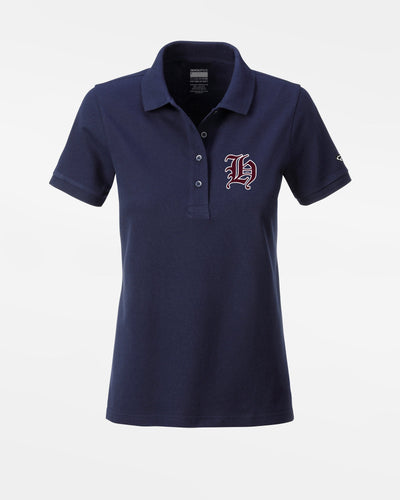 Diamond Pride Ladies Premium Polo-Shirt "Tübingen Hawks", H, navy blau-DIAMOND PRIDE