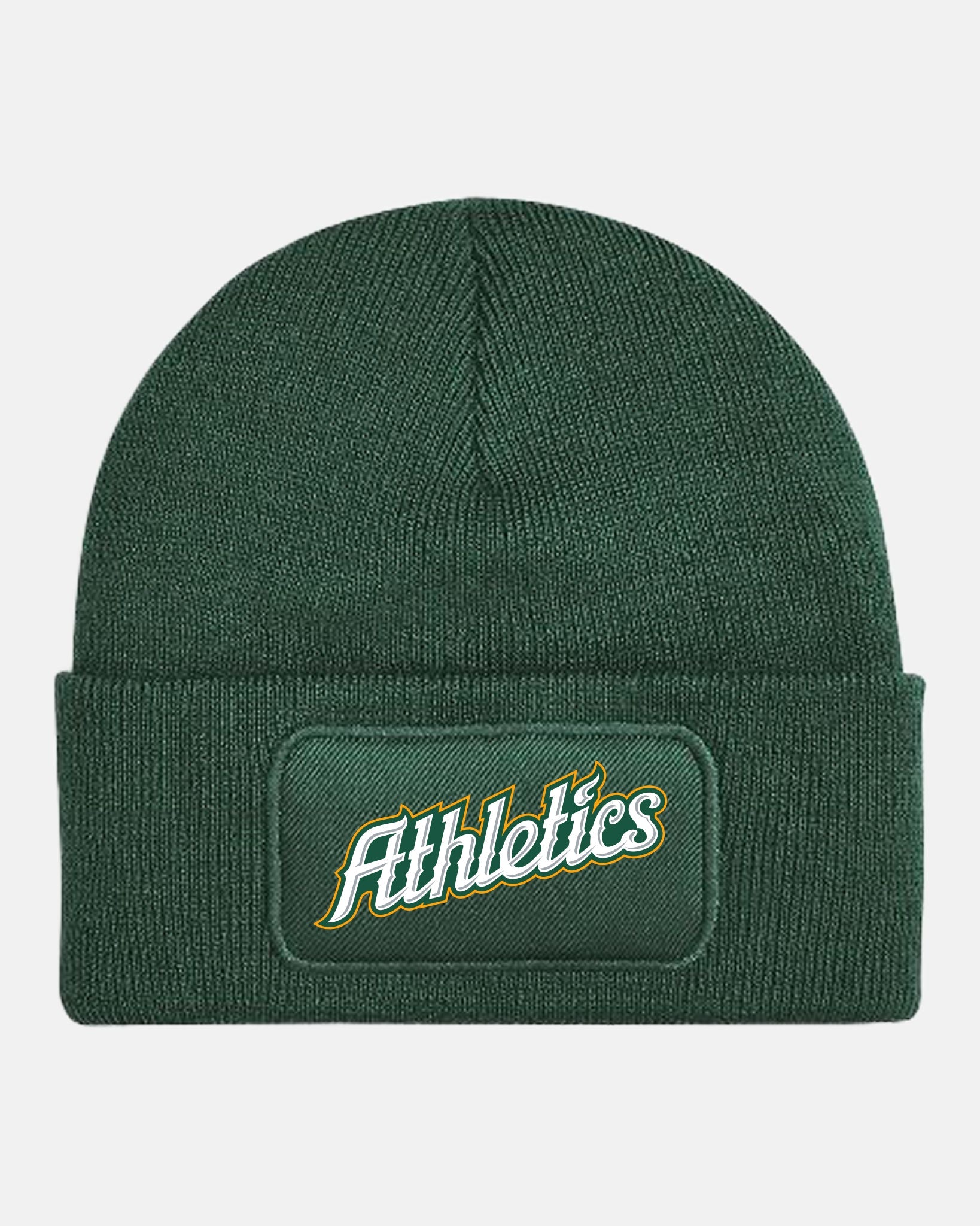 Diamond Pride Patch Beanie "Attnang Athletics", Athletics, dunkelgrün