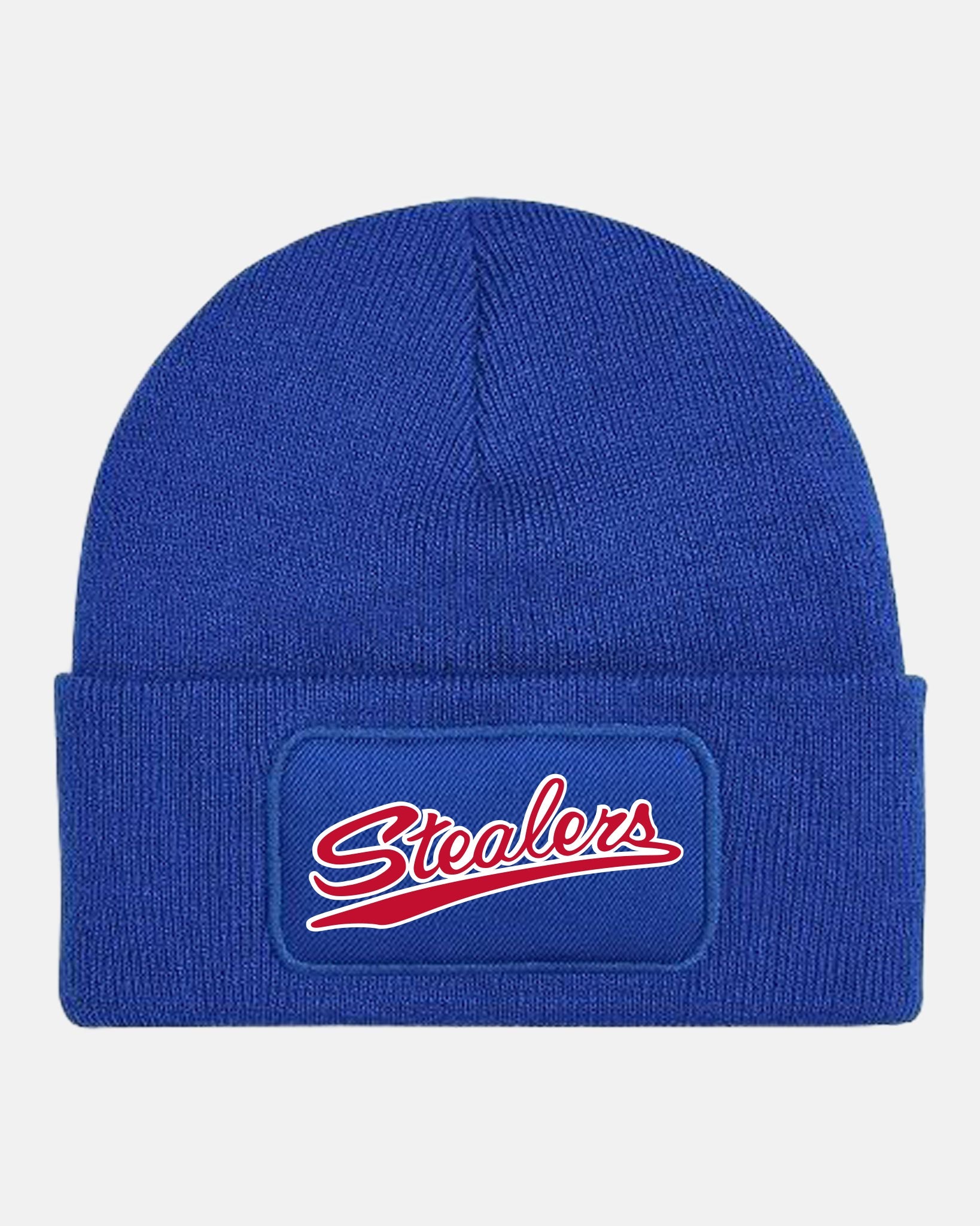 Diamond Pride Patch Beanie "Hamburg Stealers", Script, royal blau