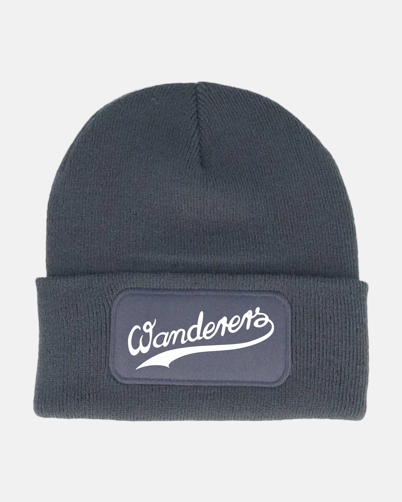 Diamond Pride Patch Beanie "Herrenberg Wanderers", Wanderers, dunkelgrau