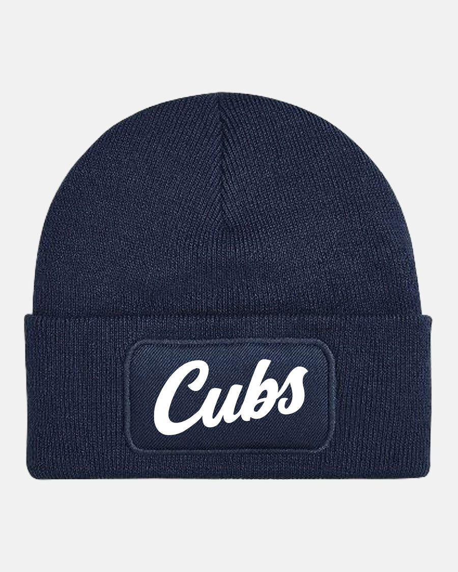 Diamond Pride Patch Beanie "Mühldorf Cubs", Script, navy blau