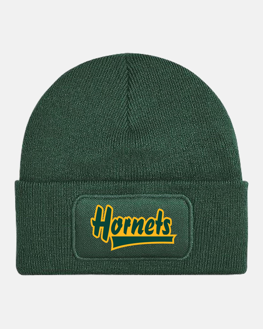 Diamond Pride Patch Beanie "Saarlouis Hornets", Script, dunkelgrün
