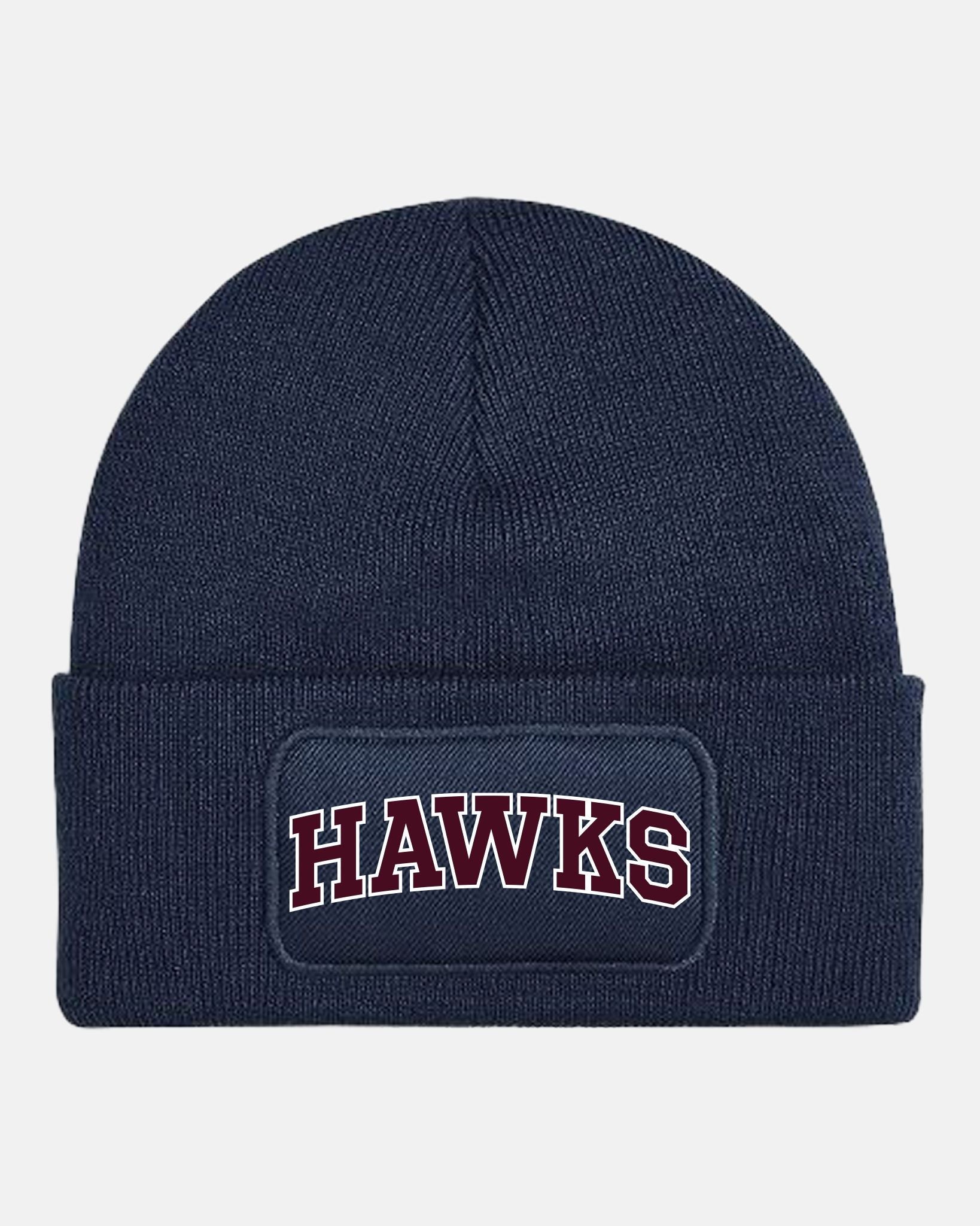 Diamond Pride Patch Beanie "Tübingen Hawks", Script, navy blau