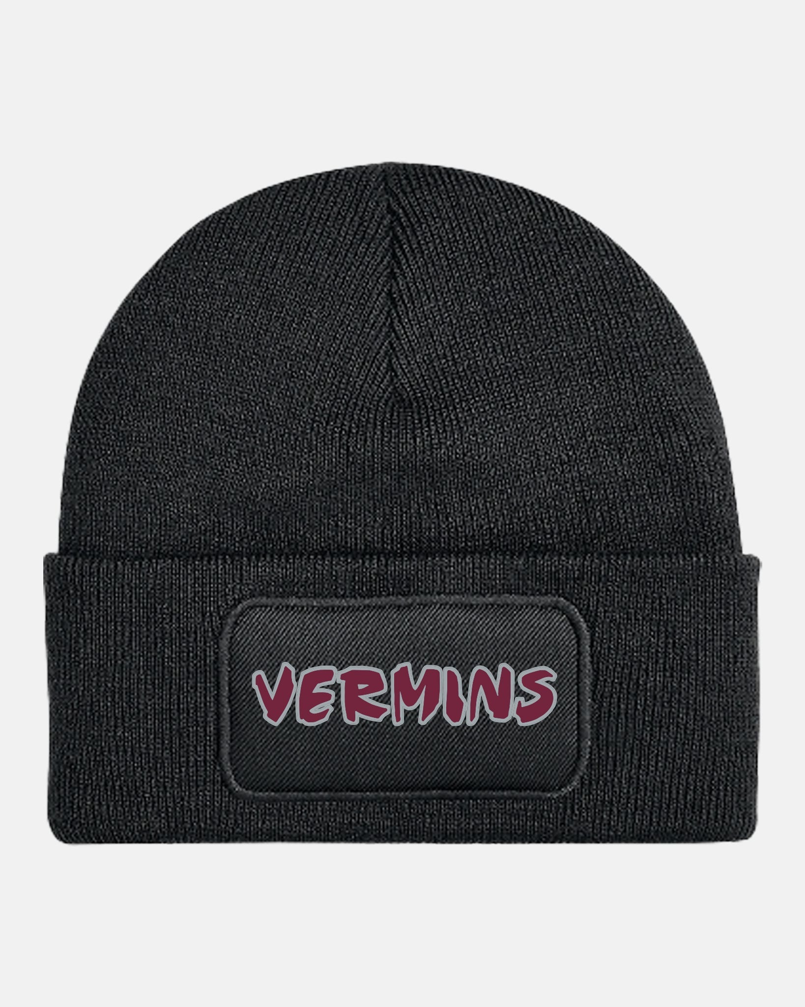 Diamond Pride Patch Beanie "Wesseling Vermins", Vermins, schwarz