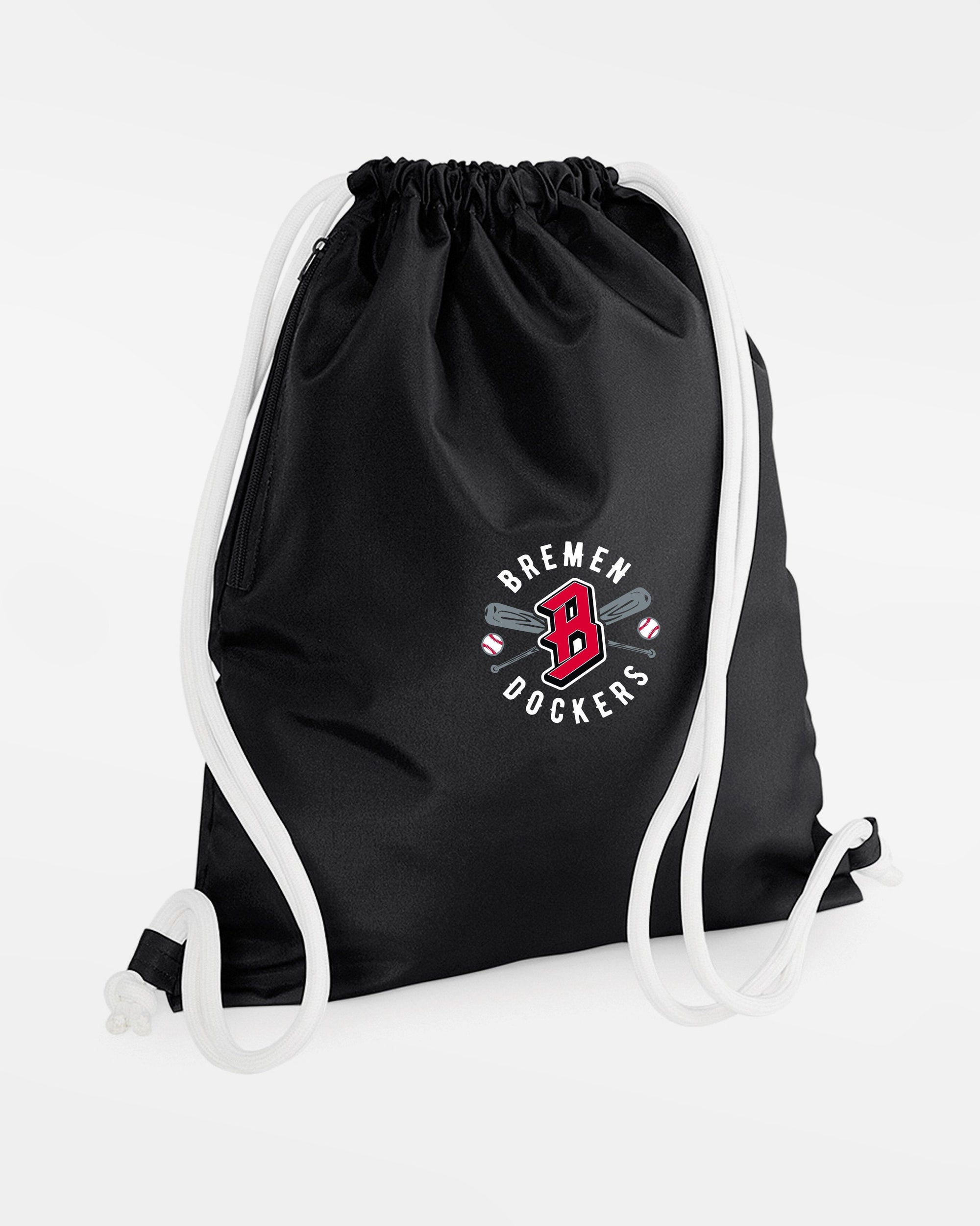 Diamond Pride Performance GymBag "Bremen Dockers", Crest, schwarz - weiss-DIAMOND PRIDE
