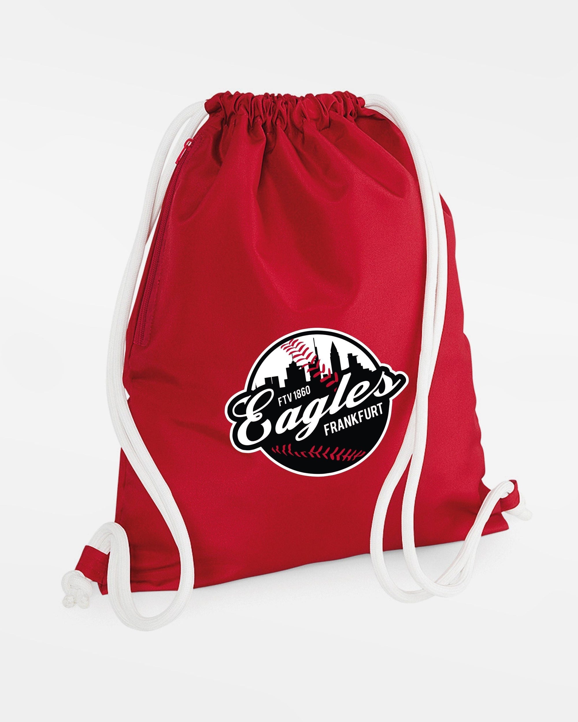 Diamond Pride Performance GymBag "Frankfurt Eagles", Crest, rot - weiss-DIAMOND PRIDE