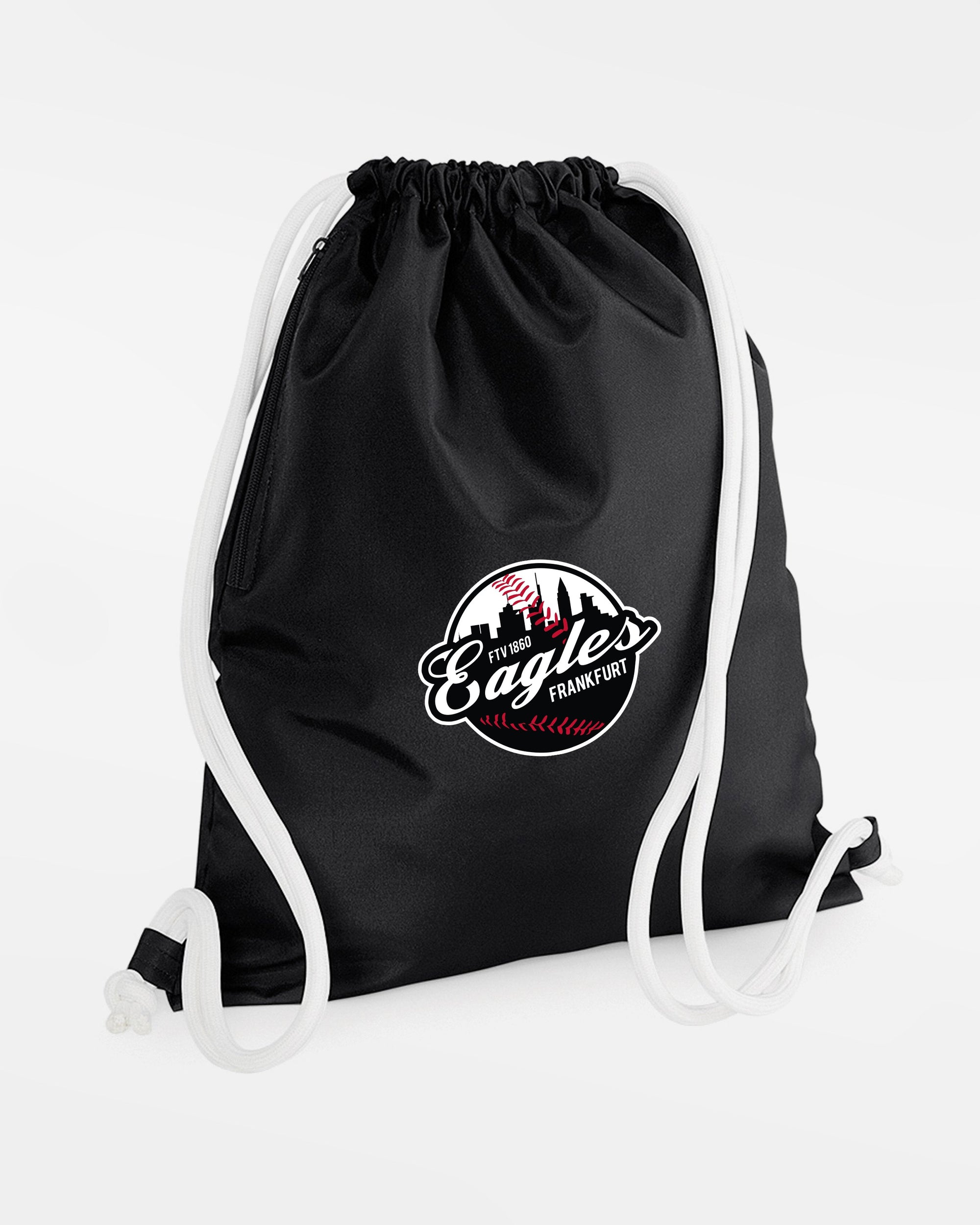 Diamond Pride Performance GymBag "Frankfurt Eagles", Crest, schwarz - weiss-DIAMOND PRIDE