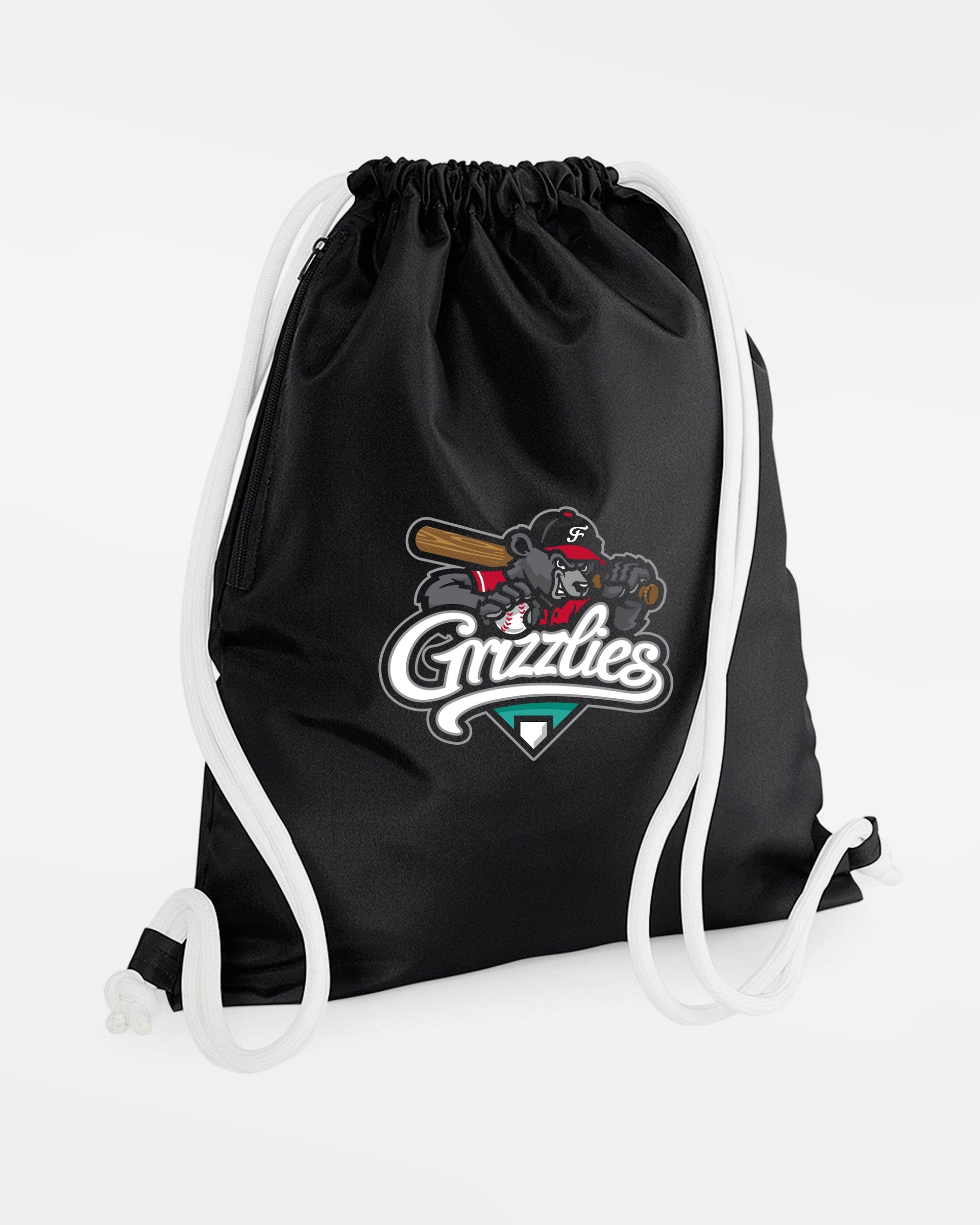 Diamond Pride Performance GymBag, "Freising Grizzlies", Primary Logo, schwarz - weiss-DIAMOND PRIDE
