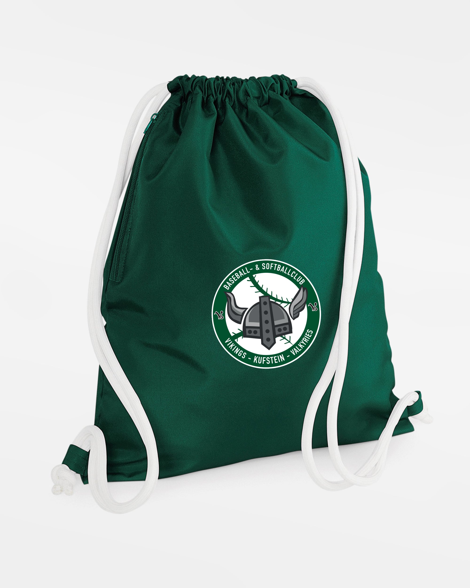 Diamond Pride Performance GymBag "Kufstein Vikings", Crest, dunkelgrün - weiss-DIAMOND PRIDE