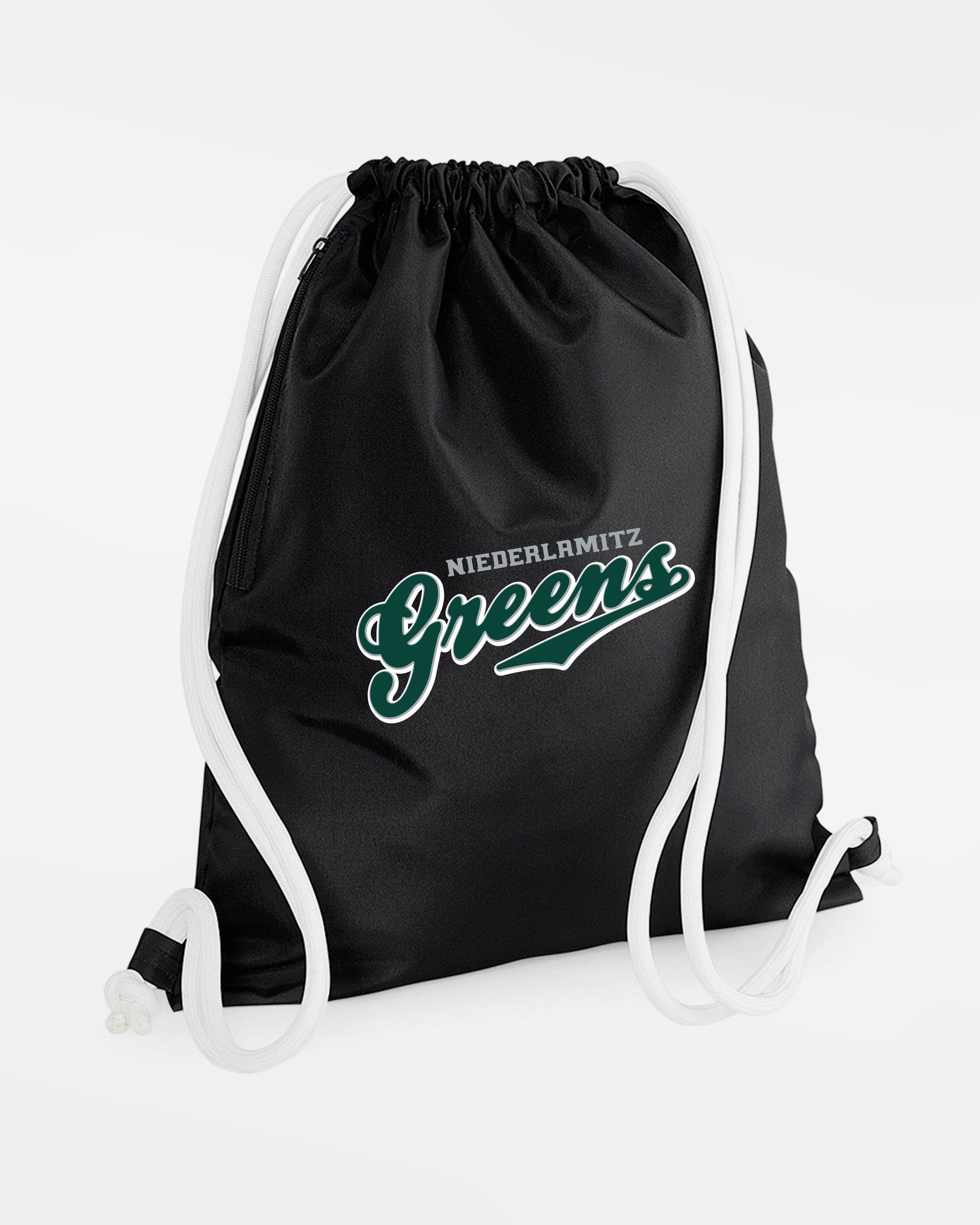 Diamond Pride Performance GymBag "Niederlamitz Greens", Script, schwarz - weiss-DIAMOND PRIDE