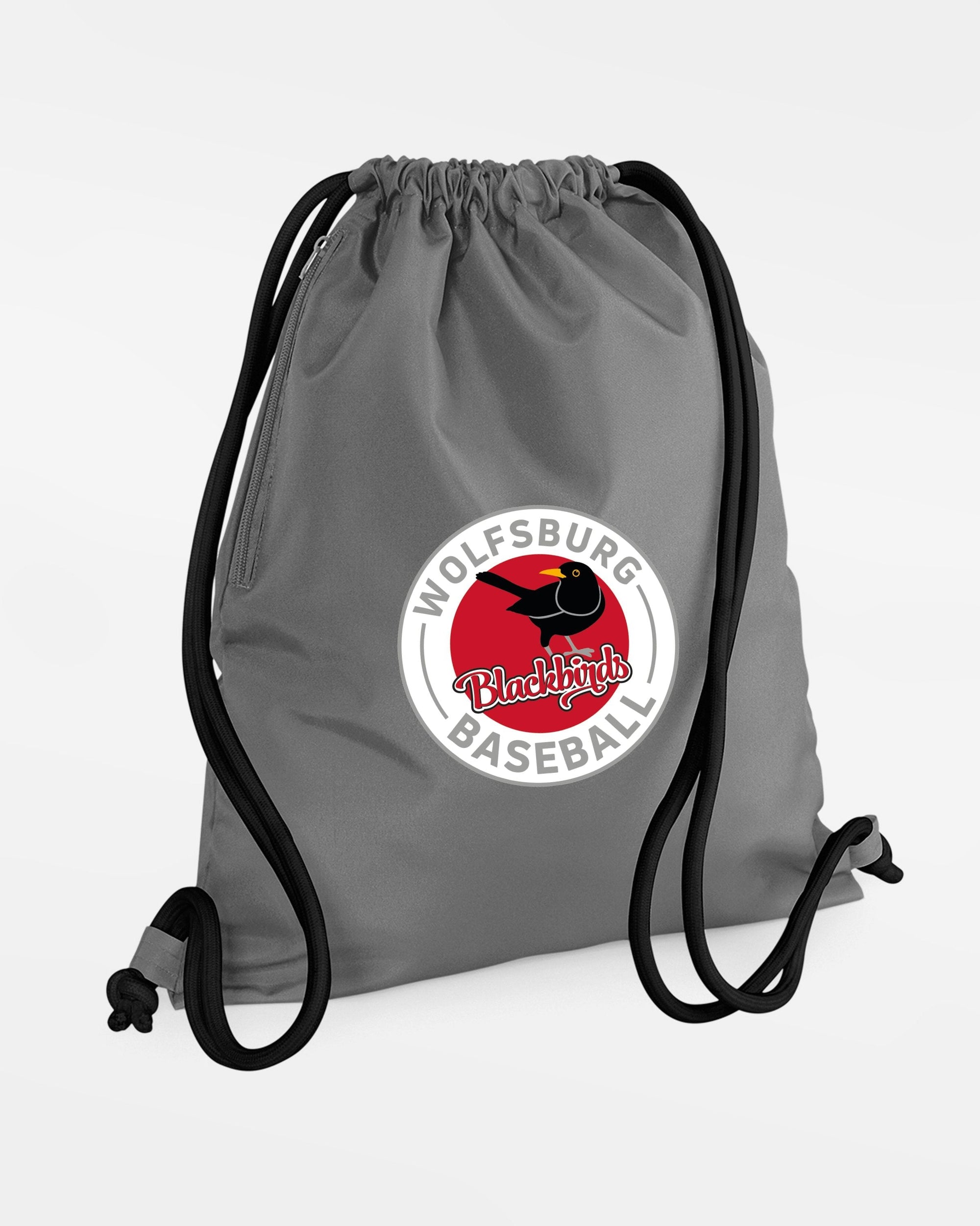 Diamond Pride Performance GymBag "Wolfsburg Blackbirds", Crest, dunkelgrau - schwarz-DIAMOND PRIDE