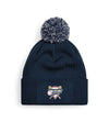 Diamond Pride PomPom Patch Beanie "Braunschweig 89ers", Primary Logo, navy blau