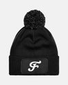 Diamond Pride PomPom Patch Beanie "Freising Grizzlies", F, schwarz