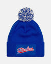 Diamond Pride PomPom Patch Beanie "Hamburg Stealers", Stealers, royal blau