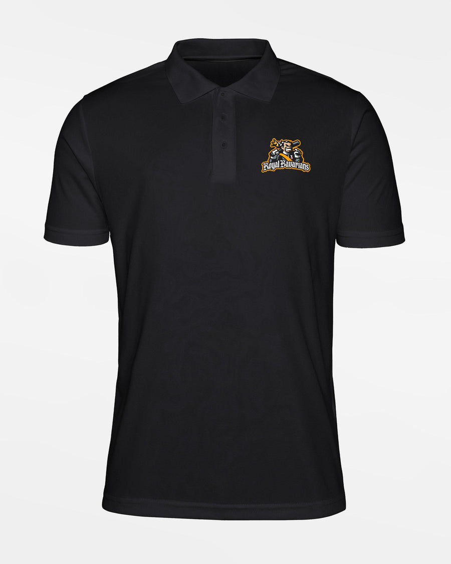 Diamond Pride Premium Functional Polo-Shirt "Füssen Royal Bavarians", King, schwarz-DIAMOND PRIDE