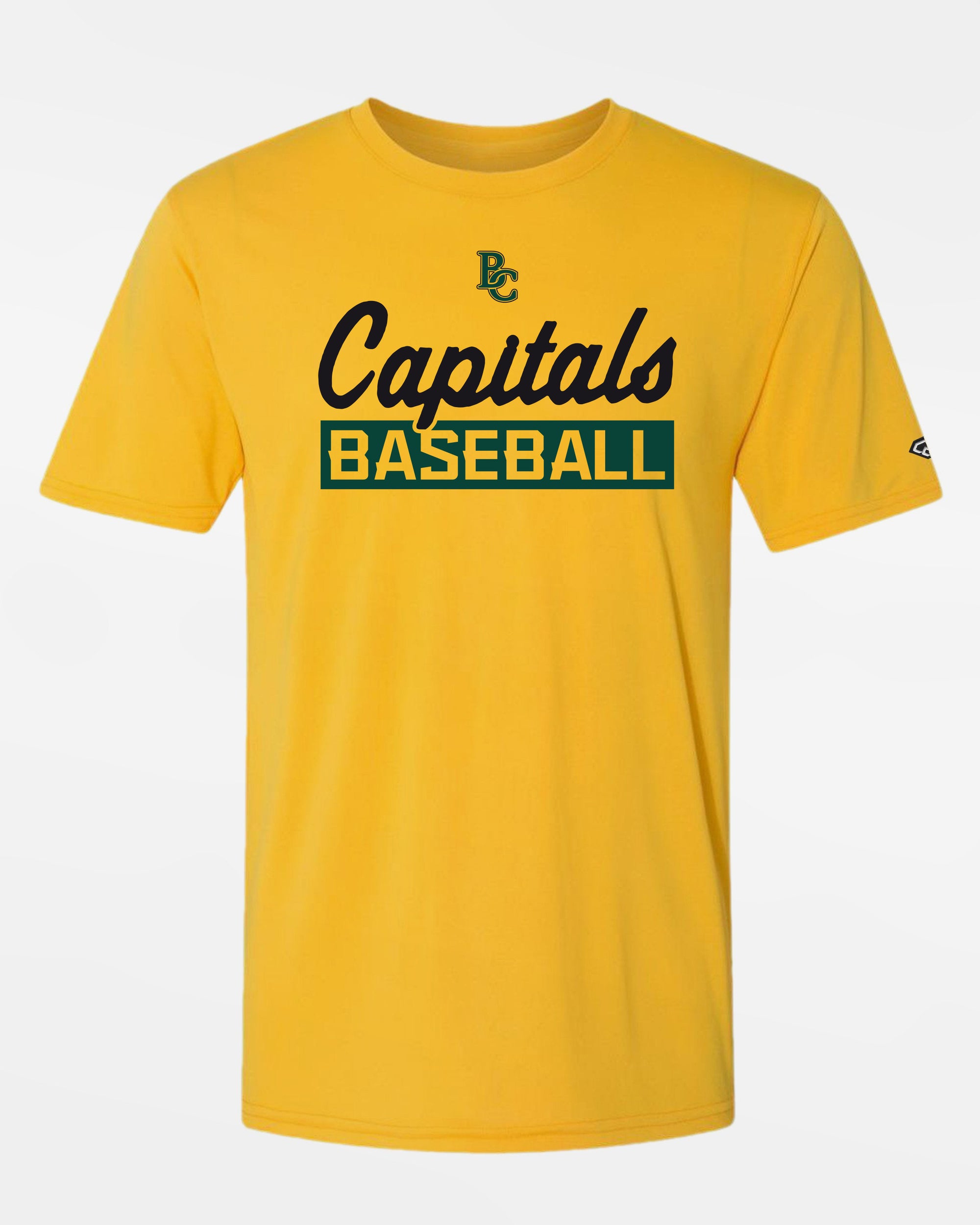 Diamond Pride Premium Functional T-Shirt 2.0 "Bonn Capitals", Baseball, gelb-DIAMOND PRIDE