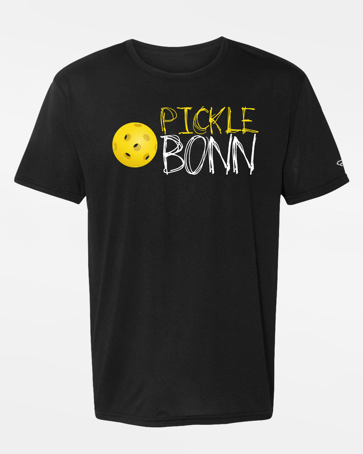 Diamond Pride Premium Functional T-Shirt 2.0, "Bonn Pickleball", schwarz