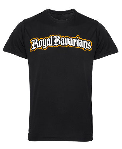 Diamond Pride Premium Functional T-Shirt 2.0 "Füssen Royal Bavarians", Script, schwarz