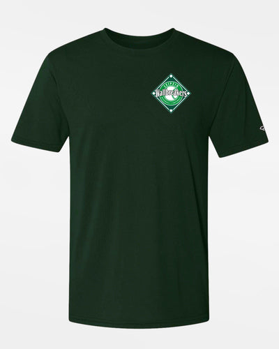 Diamond Pride Premium Functional T-Shirt 2.0 "Leipzig Wallbreakers", Crest & Primary Logo, dunkelgrün-DIAMOND PRIDE
