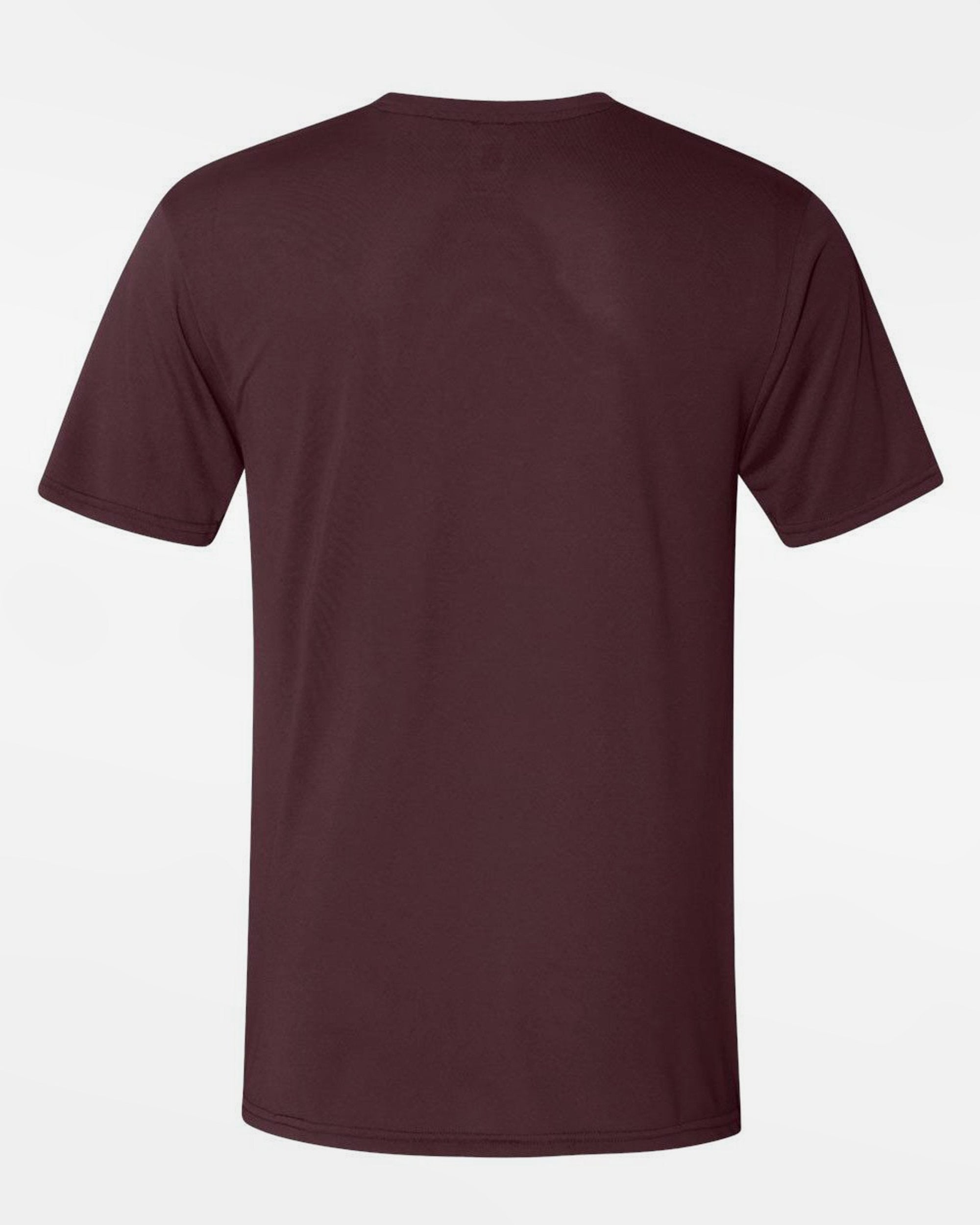 Diamond Pride Premium Functional T-Shirt 2.0, heather maroon-rot-schwarz-DIAMOND PRIDE