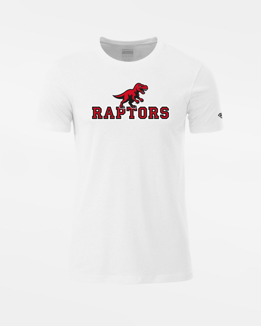 Diamond Pride Premium Light T-Shirt "Altdorf Raptors", Primary Logo, weiss-DIAMOND PRIDE