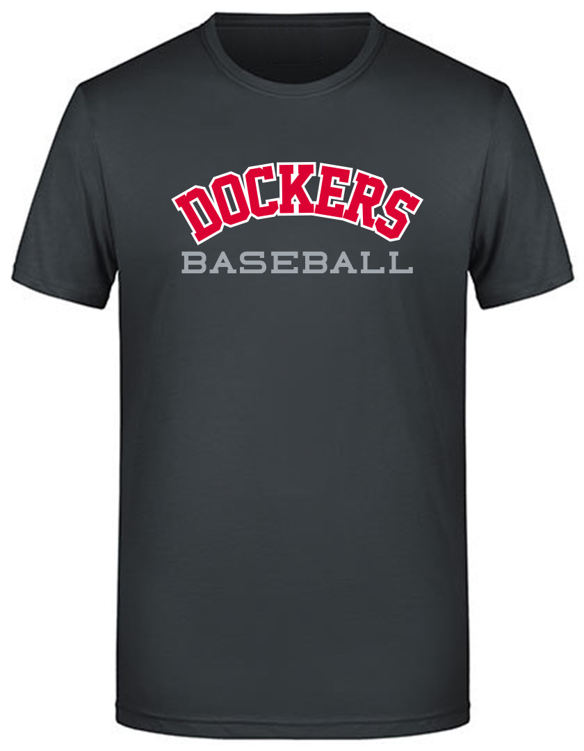 Diamond Pride Premium Light T-Shirt "Bremen Dockers", Dockers Baseball, schwarz-DIAMOND PRIDE