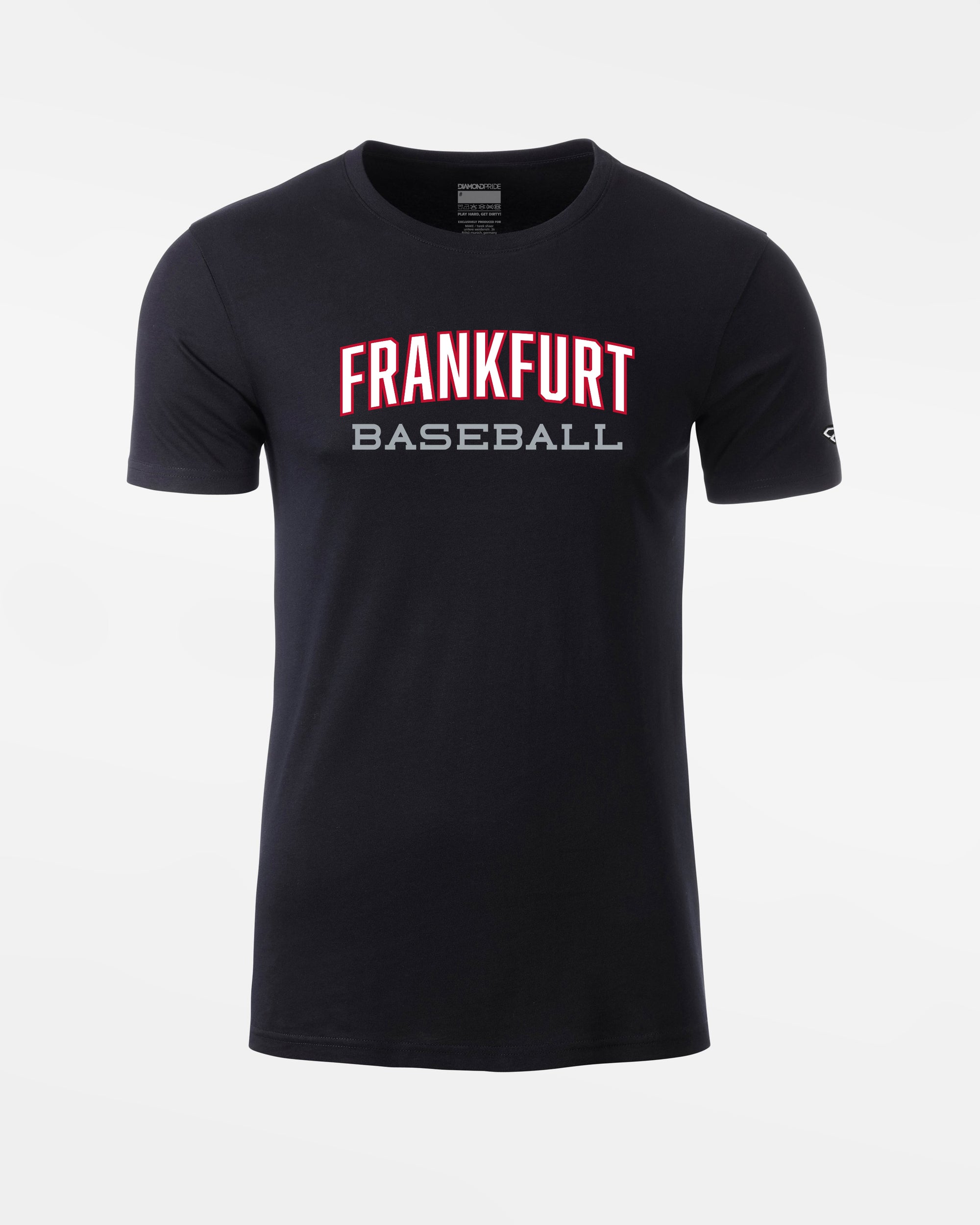 Diamond Pride Premium Light T-Shirt "Frankfurt Eagles", Baseball, schwarz-DIAMOND PRIDE