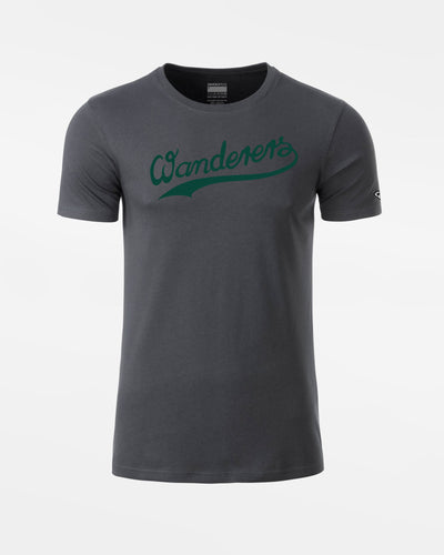 Diamond Pride Premium Light T-Shirt "Herrenberg Wanderers", Script, dunkelgrau-DIAMOND PRIDE