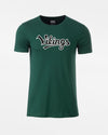 Diamond Pride Premium Light T-Shirt „Kufstein Vikings“, Script, dunkelgrün-DIAMOND PRIDE