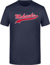 Diamond Pride Premium Light T-Shirt "Nagold Mohawks", Script, navy blau-DIAMOND PRIDE