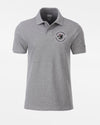 Diamond Pride Premium Polo-Shirt, "Berlin Flamingos", Crest Baseball, heather grau-DIAMOND PRIDE